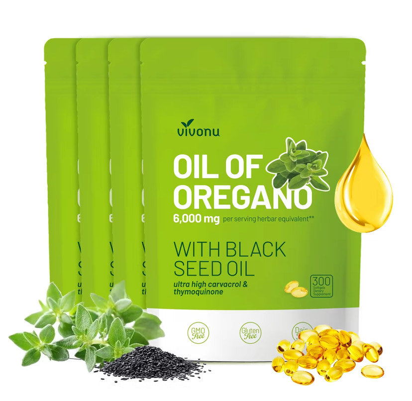 Oregano Oil Infused with Black Seed Oil