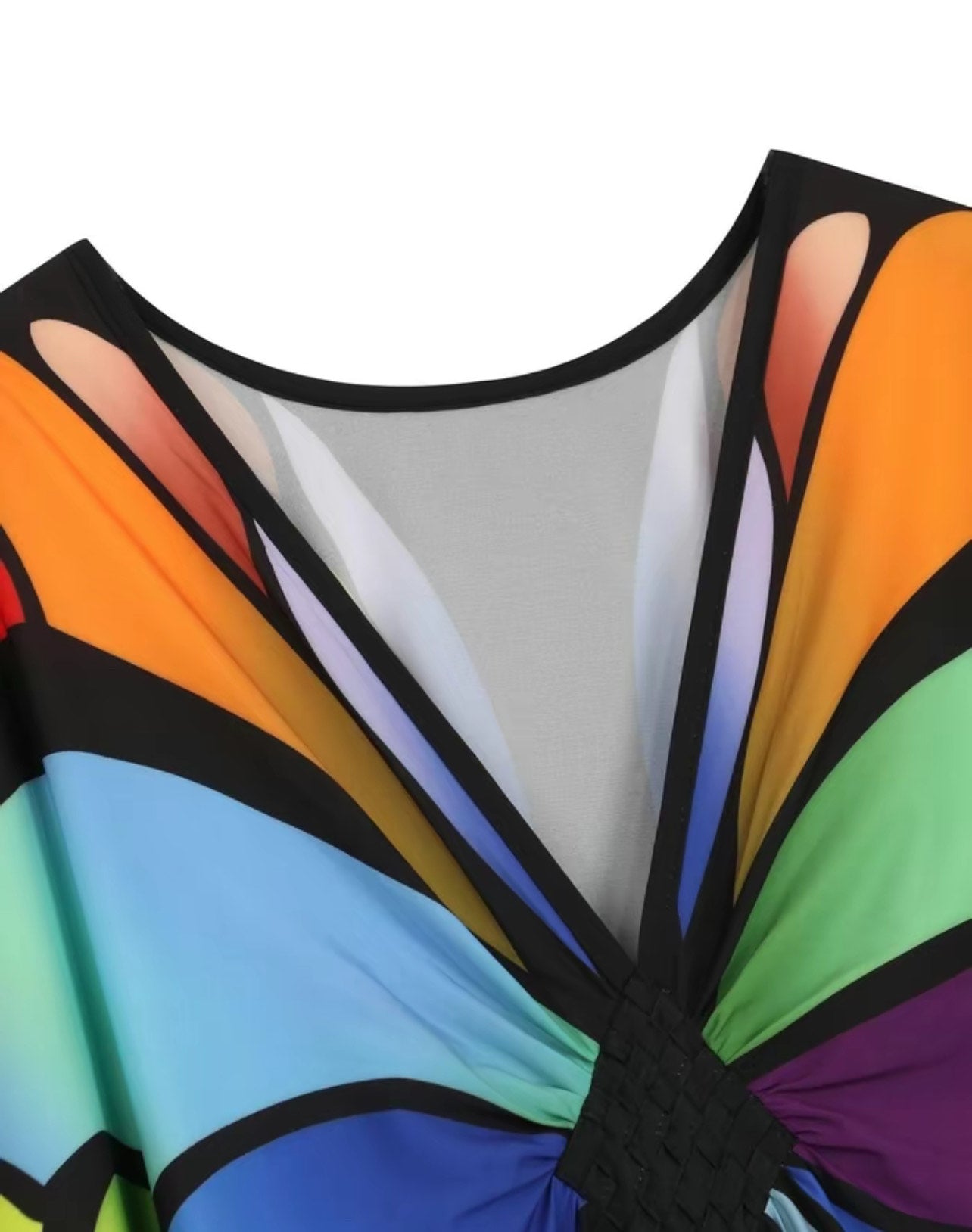 Butterfly Kaftan Dress