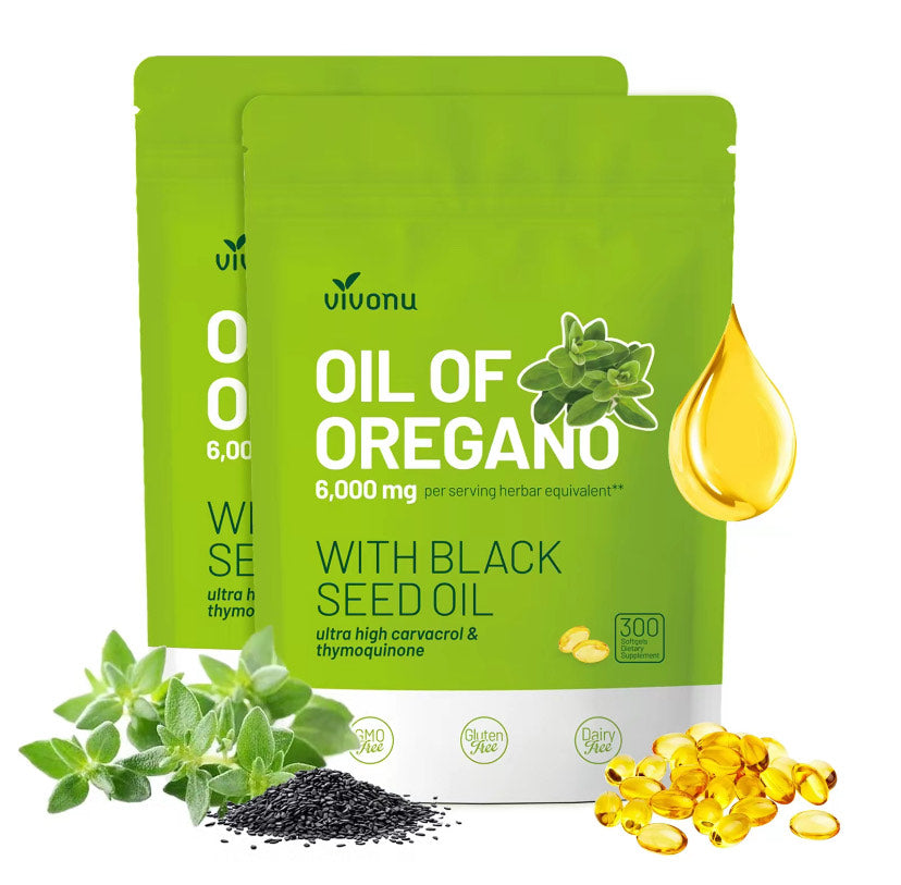 Oregano Oil Infused with Black Seed Oil