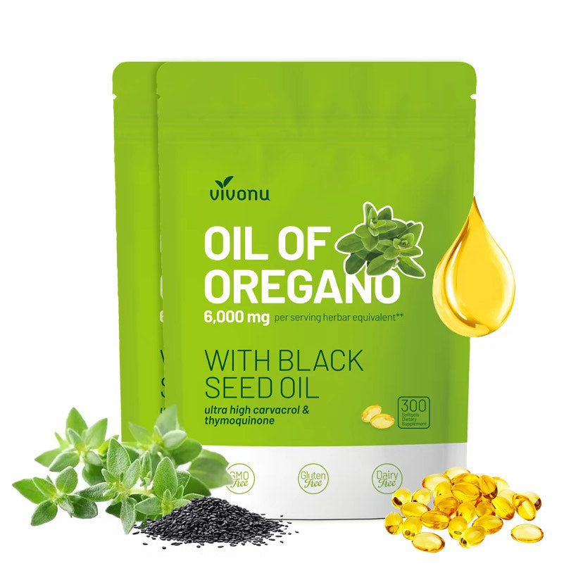 Oregano Oil Infused with Black Seed Oil