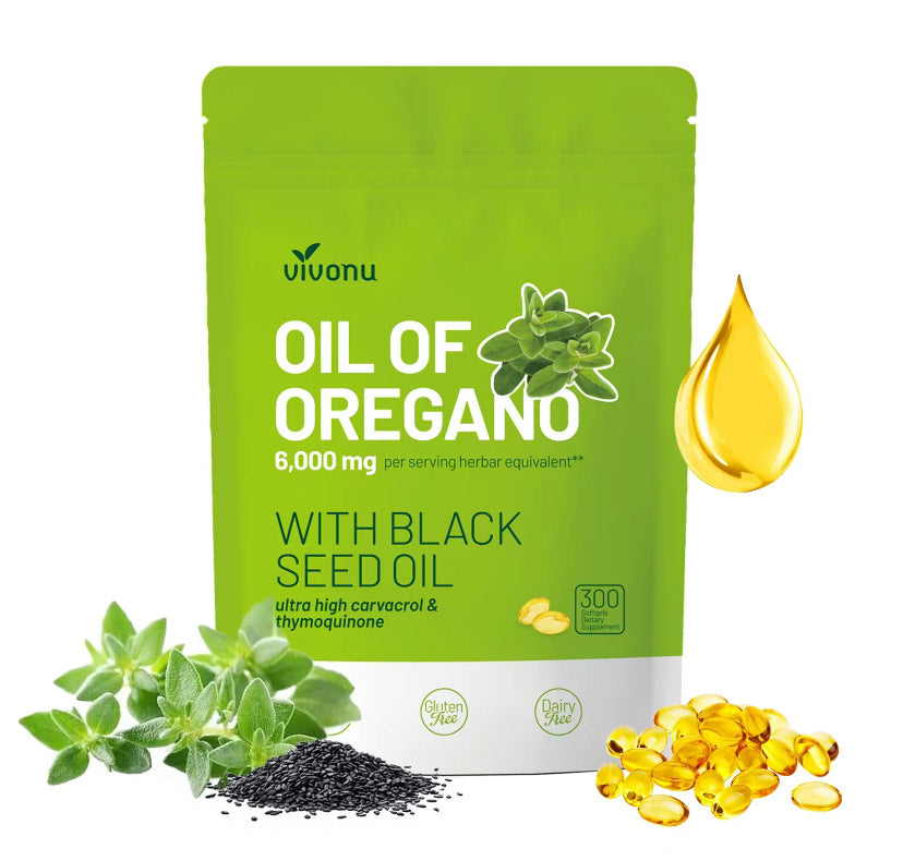 Oregano Oil Infused with Black Seed Oil