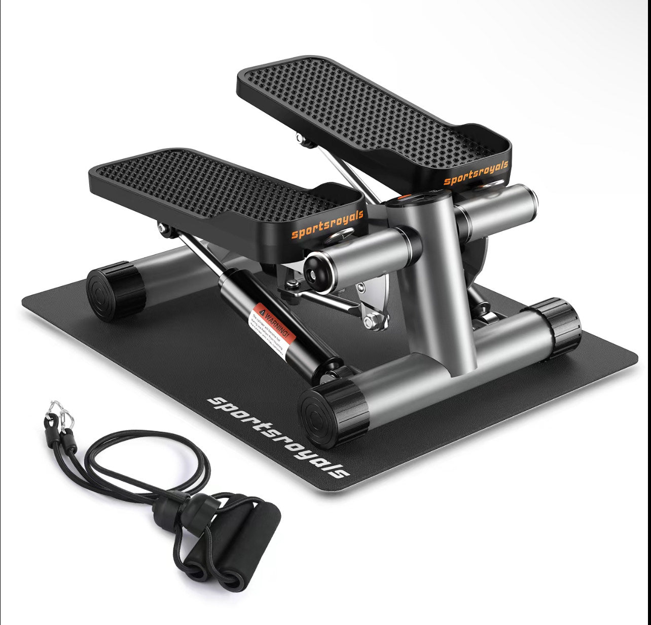 Twisting Stepper w/Resistance Bands