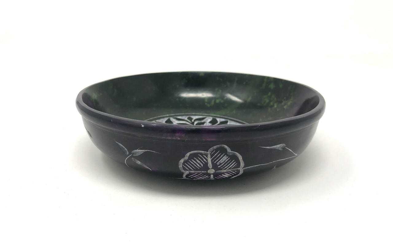 Tree of Life Soapstone Bowl
