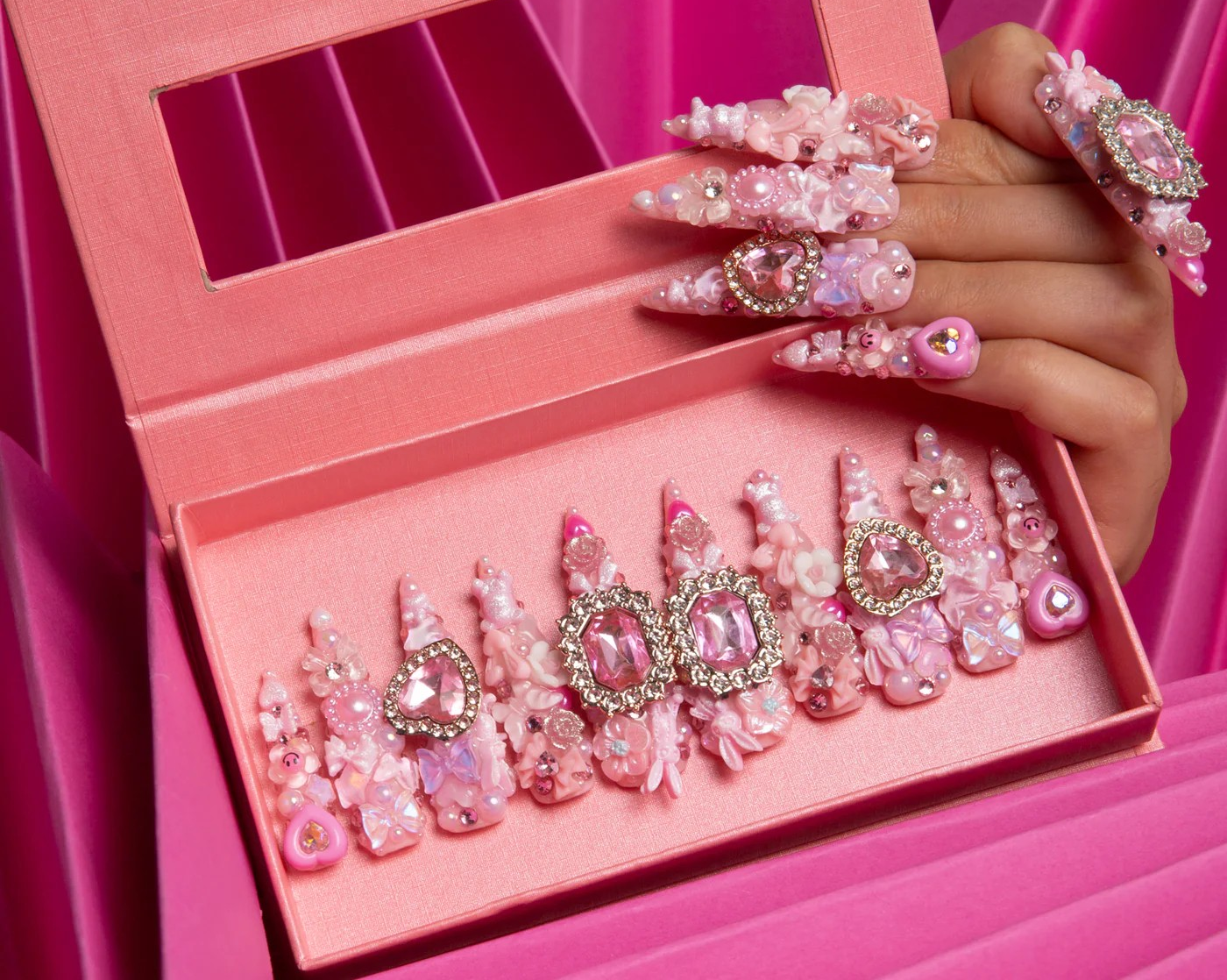 Fairies Dream Handmade Stiletto Nails