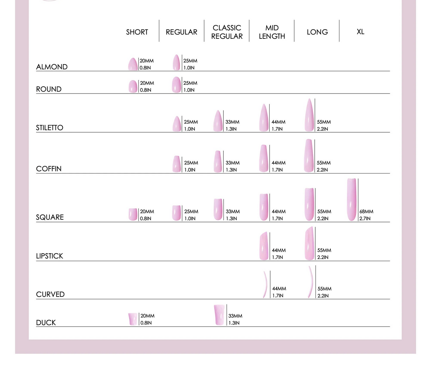 Rosy Bloom Handmade Nails