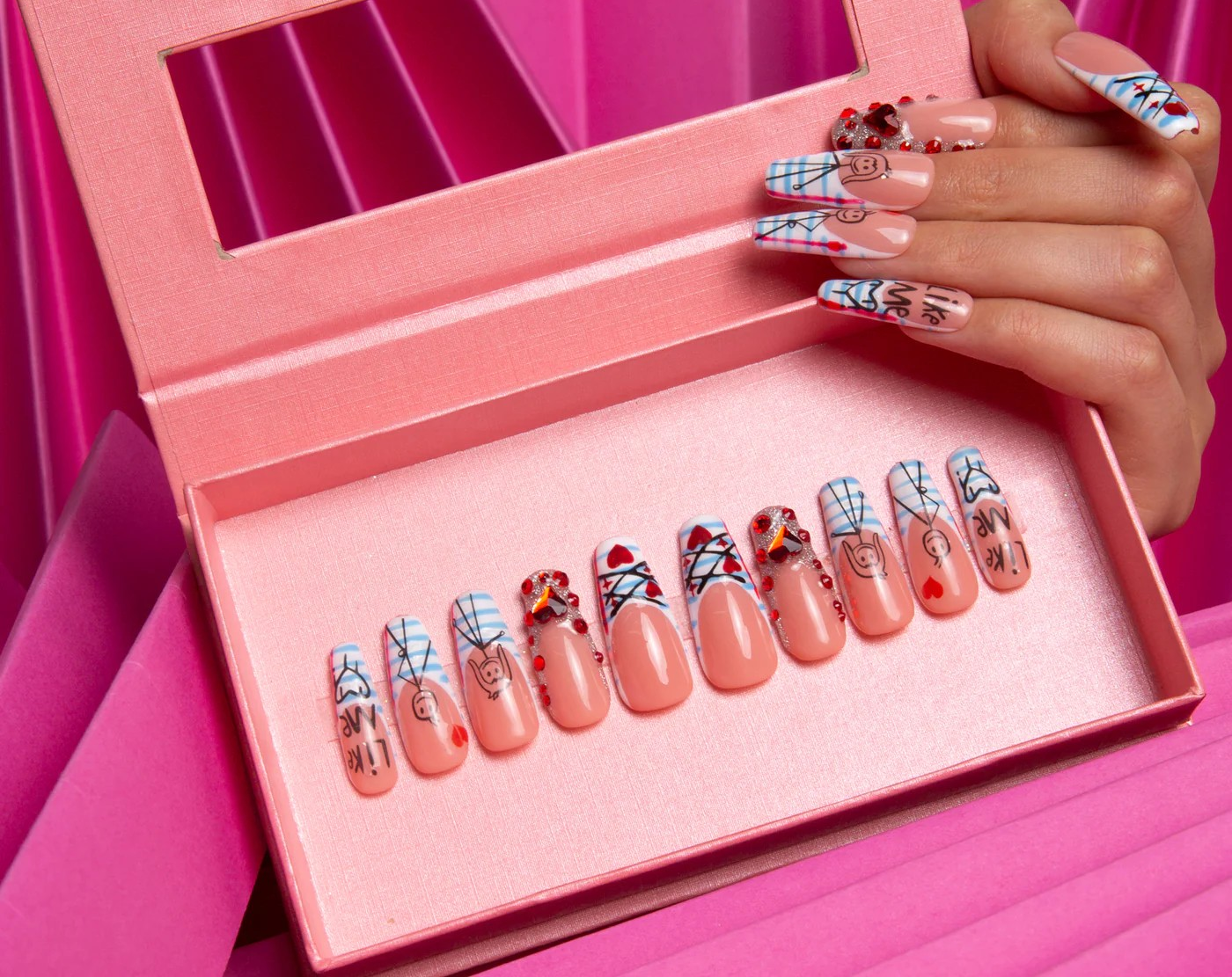 First Love Notebook Handmade Coffin Nails