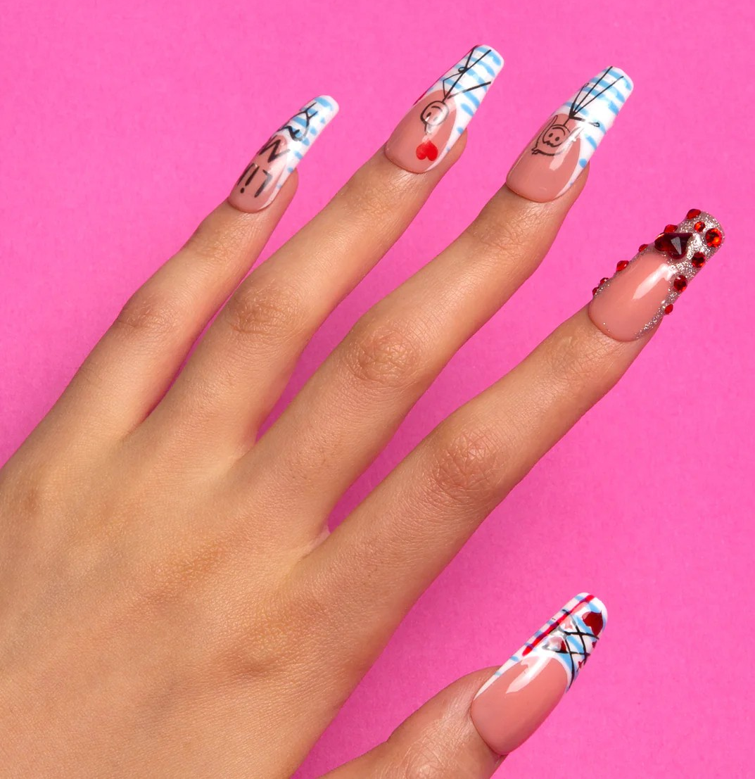 First Love Notebook Handmade Coffin Nails